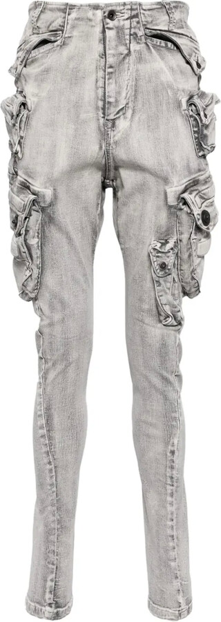 Julius Cropped Drop-Crotch Track Pants - ShopStyle