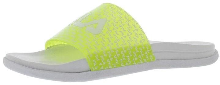 fila slides yellow