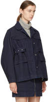 Thumbnail for your product : Isabel Marant Navy Denim Pleyel Jacket