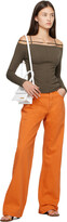 Thumbnail for your product : Jacquemus Brown Le Papier 'Le T-Shirt Sierra' Long Sleeve T-Shirt