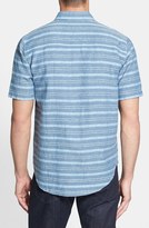 Thumbnail for your product : Volcom 'Zapped' Short Sleeve Jacquard Stripe Woven Shirt