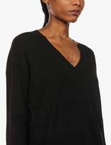 Thumbnail for your product : 360 Cashmere Ana snake-embroidered cashmere jumper