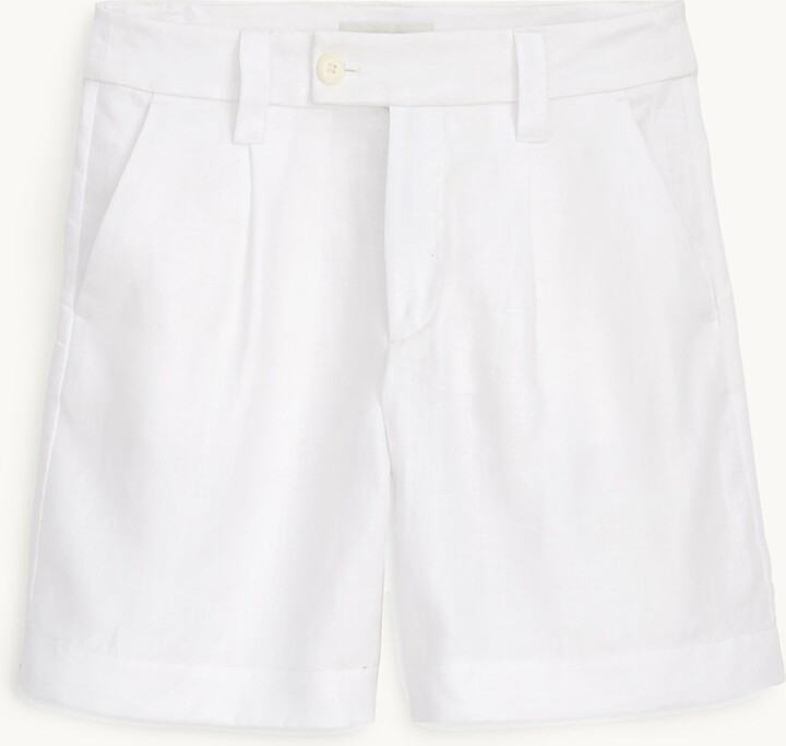 Alex Mill Luna Pleated Short Off White 0