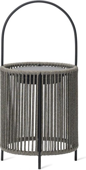 Vincent Sheppard Mora Outdoor LED Lantern Lamp With Handle in Grey