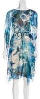 Thumbnail for your product : Akris Silk Printed Dress