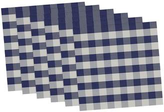 Design Imports Nautical Checkers Placemats (Set of 6)