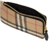 Thumbnail for your product : Burberry Somerset Canvas Check Compact Wallet