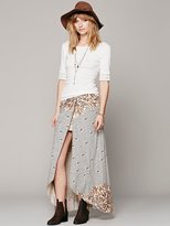 Thumbnail for your product : Free People Printed Knit Column Skirt