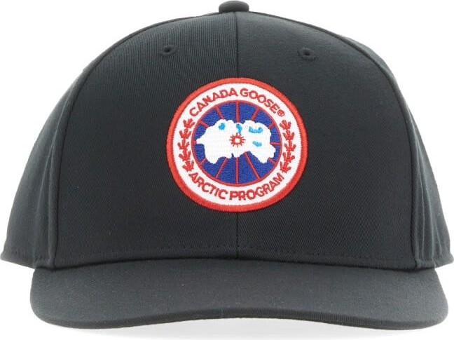 Canada Goose Baseball Hat With Logo Patch