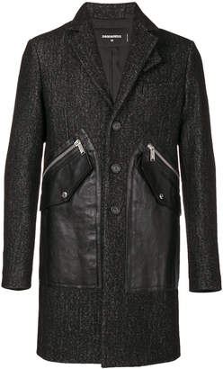 DSQUARED2 single breasted coat