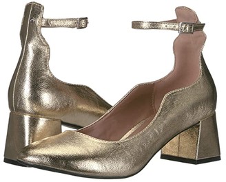 gold women's shoes