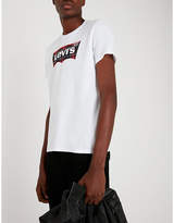 Thumbnail for your product : Levi's Housemark logo-print cotton-jersey T-shirt