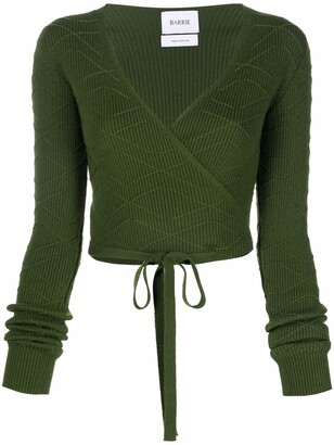 Barrie Ribbed-Knit Cashmere Cardigan