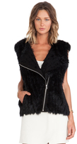 Thumbnail for your product : Marc by Marc Jacobs Abbey Rabbit Fur Vest