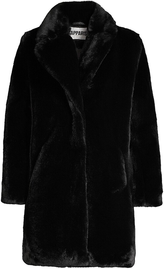 joules stella faux fur coat