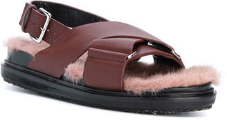 Marni fluffy insole sandals