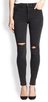 Thumbnail for your product : Joe's Jeans Rhea Distressed High-Rise Skinny Jeans