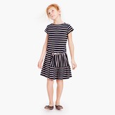 Thumbnail for your product : J.Crew Girls' striped panel dress