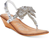 Thumbnail for your product : Naughty Monkey Grand Delight Bow Flat Thong Sandals