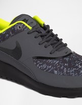 Thumbnail for your product : Nike Air Max Thea Black Print Trainers