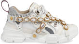 Thumbnail for your product : Gucci Flashtrek Tonal Hiker Sneaker With Chain Strap