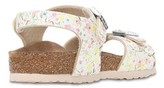 Thumbnail for your product : Birkenstock Flower Print Faux Leather Sandals