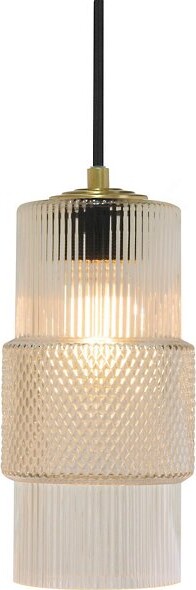 Oggetti Luce Mimo Cylinder Pendant Light in Clear