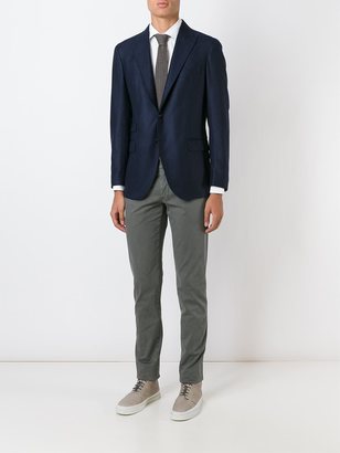 Eleventy slim-fit trousers - men - Cotton/Spandex/Elastane - 32