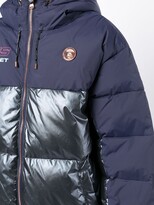 Thumbnail for your product : AAPE BY *A BATHING APE® Logo-Plaque Puffer Jacket
