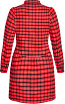 Thumbnail for your product : City Chic Youth Check Dress - red