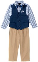 Thumbnail for your product : Nautica Baby Boys' 4-Piece Vest Set with Dress Shirt, Vest, Pants, and Tie