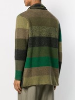 Thumbnail for your product : The Elder Statesman Cashmere Striped Cardigan