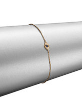 Thumbnail for your product : Sydney Evan Diamond, Sapphire & 14K Yellow Gold Mini Eye Chain Bracelet
