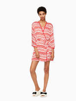 Thumbnail for your product : Kate Spade Crinkle chiffon robe