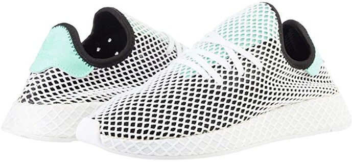 adidas deerupt core black easy green