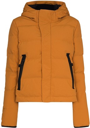 yellow short sleeve jacket