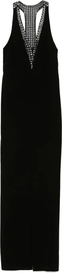 Max Mara Sequin-Embellished Maxi Dress