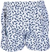Thumbnail for your product : Fedeli Printed Swim Shorts