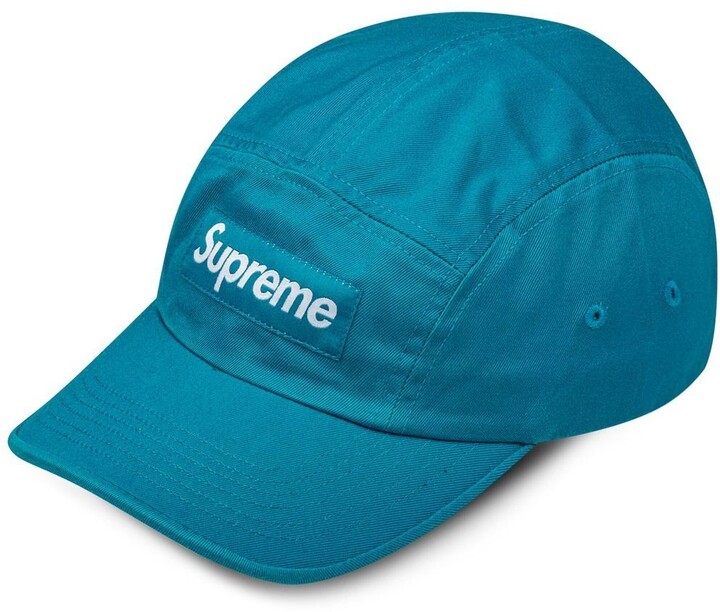 Supreme x Stone Island stripe-detail Crusher Hat - Farfetch