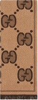 Thumbnail for your product : Gucci GG wool jacquard scarf