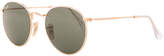 Thumbnail for your product : Ray-Ban Round Sunglasses in Green Classic | FWRD