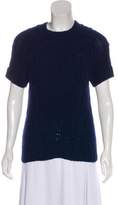 Thumbnail for your product : Belstaff Cashmere Short Sleeve Top Navy Cashmere Short Sleeve Top