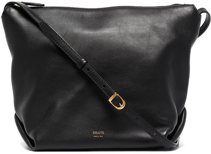 KHAITE Frances leather crossbody bag - ShopStyle