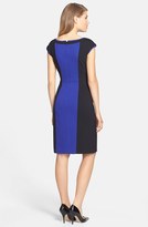 Thumbnail for your product : Betsey Johnson Colorblock Ponte Sheath Dress