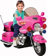 Thumbnail for your product : National Products Police Motorcycle Ride-On - Pink