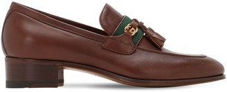 Gucci 30mm Paride Leather Loafers