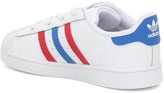 Thumbnail for your product : Adidas Originals Kids Superstar leather sneakers
