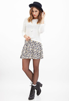 Thumbnail for your product : Forever 21 Forever21 Daisy Print Skater Skirt