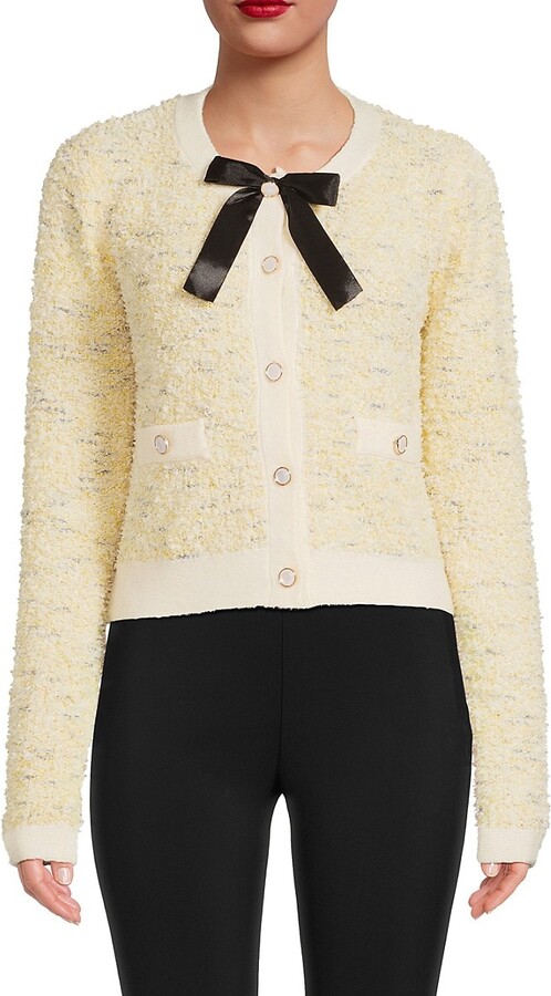 Louis Vuitton Women's Escale Striped V-Neck Button Cardigan Monogram Silk  Blend - ShopStyle