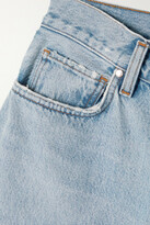 Thumbnail for your product : Gold Sign + Net Sustain Dixon Organic Mid-rise Wide-leg Jeans - Light denim